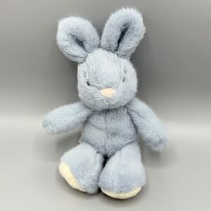 Baby Ganz Collection Mini Blue Baby Bunny Rabbit Plush Soft 8"